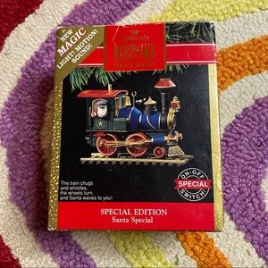Vintage Hallmark Keepsake Special Edition Santa Special Ornament